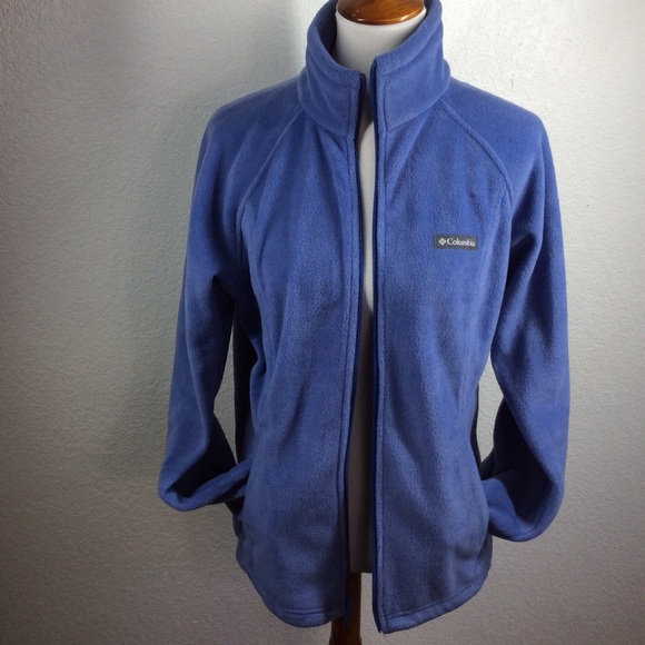 Fuzzy Soft Columbia Periwinkle Jacket 